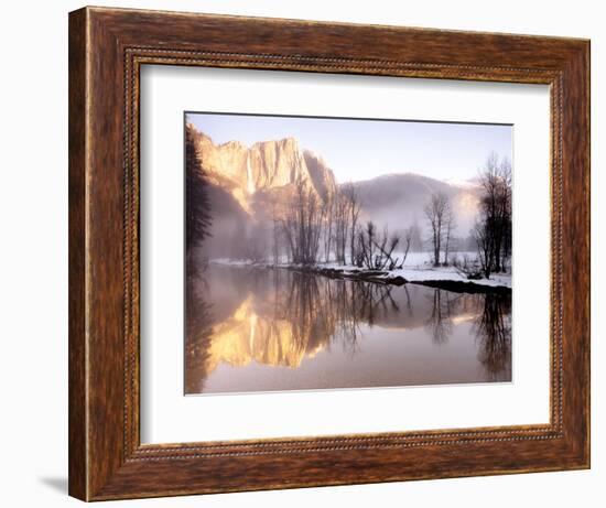 Early Morning Misty Colors in the Valley, Yosemite, California, USA-Tom Norring-Framed Photographic Print