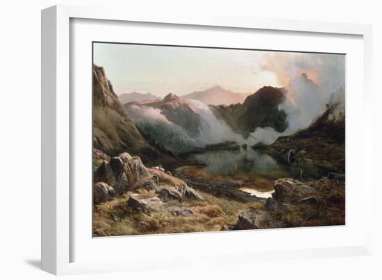 Early Morning, North Wales, 1871-Sidney Richard Percy-Framed Giclee Print