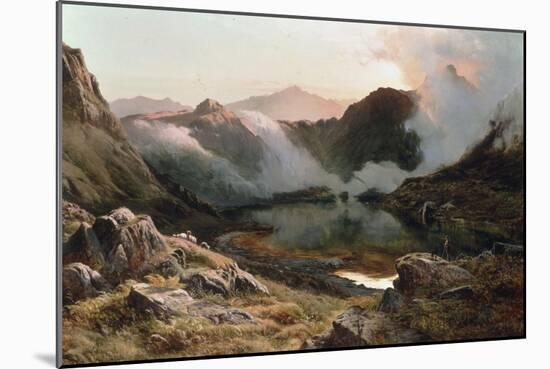 Early Morning, North Wales, 1871-Sidney Richard Percy-Mounted Giclee Print