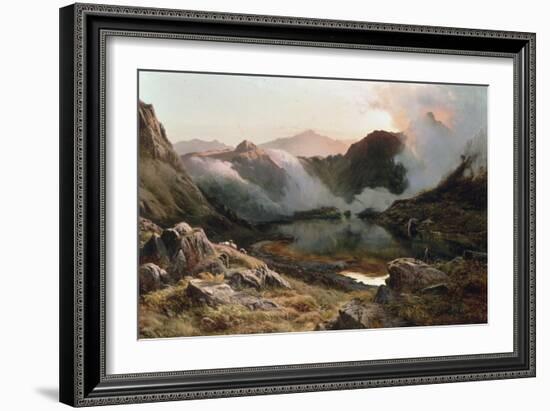 Early Morning, North Wales, 1871-Sidney Richard Percy-Framed Giclee Print