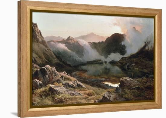 Early Morning, North Wales, 1871-Sidney Richard Percy-Framed Premier Image Canvas