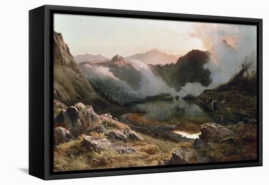 Early Morning, North Wales, 1871-Sidney Richard Percy-Framed Premier Image Canvas