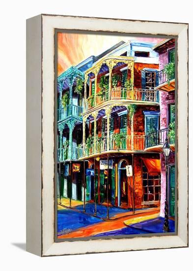 Early Morning on Royal Street-Diane Millsap-Framed Stretched Canvas