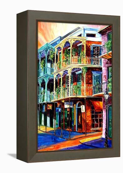 Early Morning on Royal Street-Diane Millsap-Framed Stretched Canvas