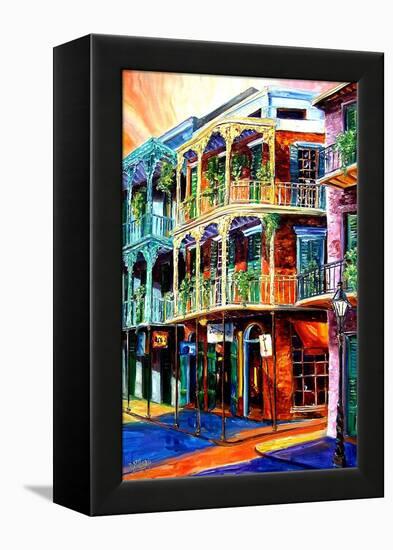 Early Morning on Royal Street-Diane Millsap-Framed Stretched Canvas