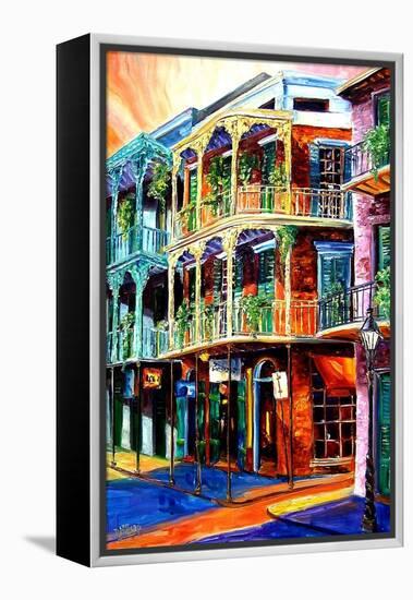 Early Morning on Royal Street-Diane Millsap-Framed Stretched Canvas