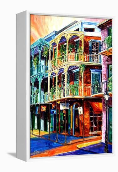 Early Morning on Royal Street-Diane Millsap-Framed Stretched Canvas