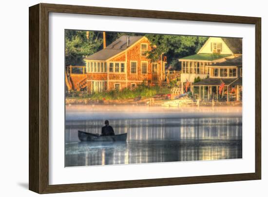 Early Morning on the Lake-Robert Goldwitz-Framed Giclee Print