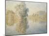 Early Morning on the Seine at Giverny, 1893-Claude Monet-Mounted Giclee Print