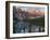 Early Morning Reflections in Moraine Lake, Banff National Park, UNESCO World Heritage Site, Alberta-Martin Child-Framed Photographic Print