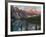 Early Morning Reflections in Moraine Lake, Banff National Park, UNESCO World Heritage Site, Alberta-Martin Child-Framed Photographic Print