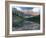 Early Morning Reflections in Moraine Lake, Banff National Park, UNESCO World Heritage Site, Alberta-Martin Child-Framed Photographic Print