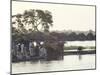 Early Morning River Scene, Northern Area, Nigeria, Africa-David Beatty-Mounted Photographic Print