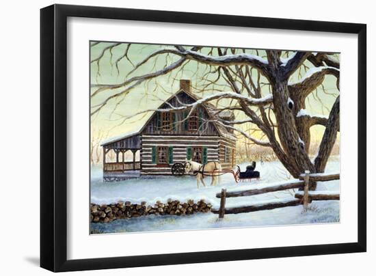 Early Morning Solitude-Kevin Dodds-Framed Giclee Print