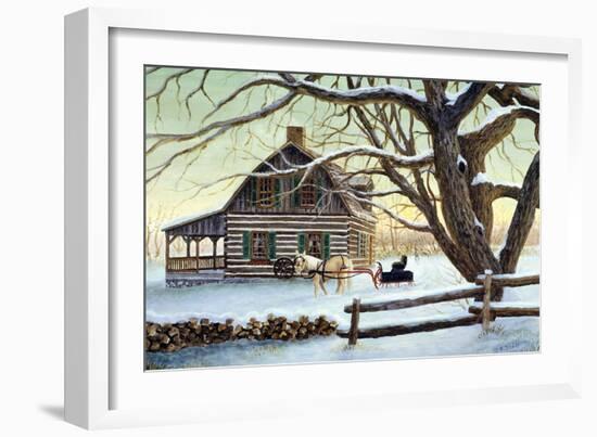 Early Morning Solitude-Kevin Dodds-Framed Giclee Print