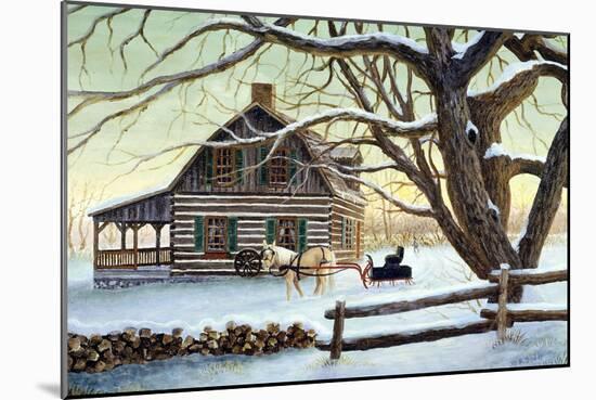 Early Morning Solitude-Kevin Dodds-Mounted Giclee Print