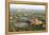 Early Morning Sunshine over the Terracotta Temples of Bagan, Myanmar (Burma)-Annie Owen-Framed Premier Image Canvas