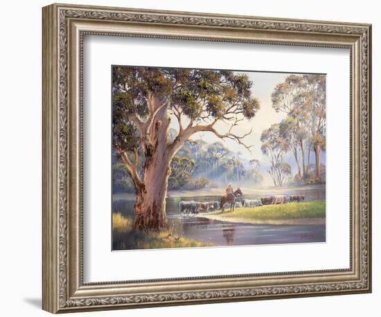 Early Morning - Vacy-John Bradley-Framed Giclee Print