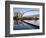 Early Morning View of the Millennium Bridge, Salford Quays, Manchester, Greater Manchester, England-Chris Hepburn-Framed Photographic Print