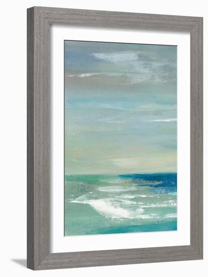 Early Morning Waves I Panel I-Silvia Vassileva-Framed Art Print