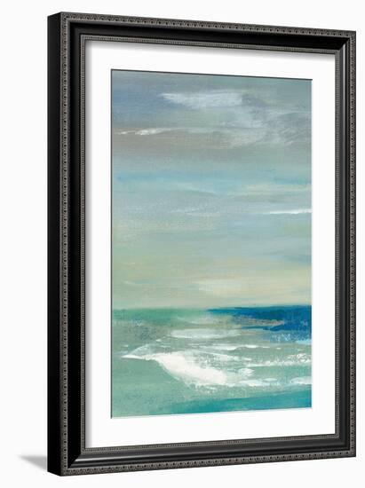 Early Morning Waves I Panel I-Silvia Vassileva-Framed Art Print