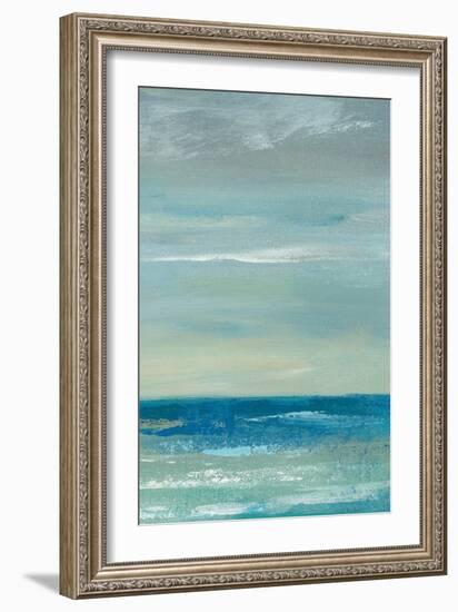 Early Morning Waves I Panel II-Silvia Vassileva-Framed Art Print