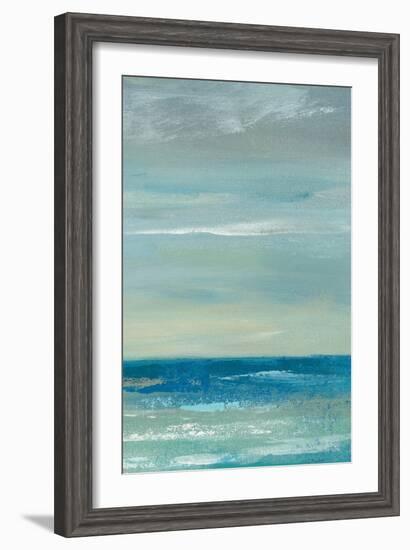 Early Morning Waves I Panel II-Silvia Vassileva-Framed Art Print