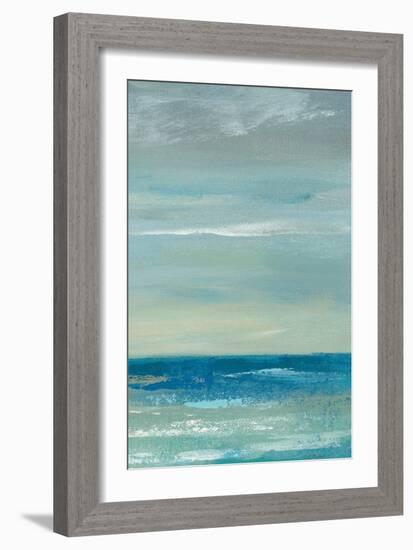 Early Morning Waves I Panel II-Silvia Vassileva-Framed Art Print