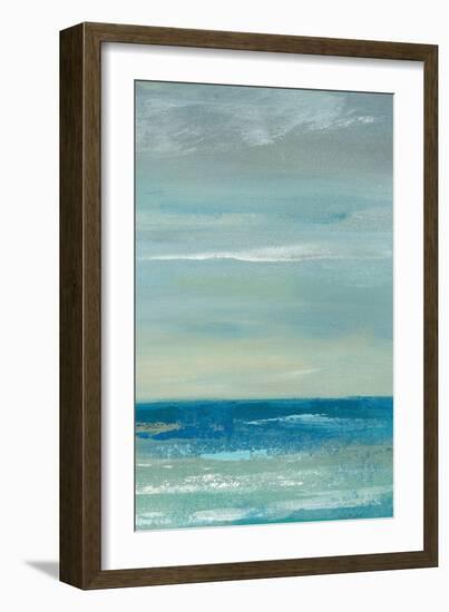 Early Morning Waves I Panel II-Silvia Vassileva-Framed Art Print