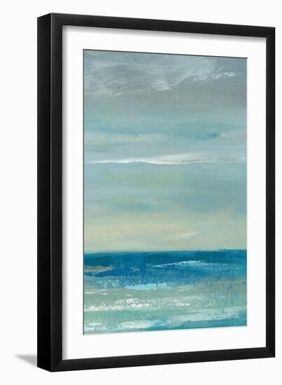 Early Morning Waves I Panel II-Silvia Vassileva-Framed Art Print