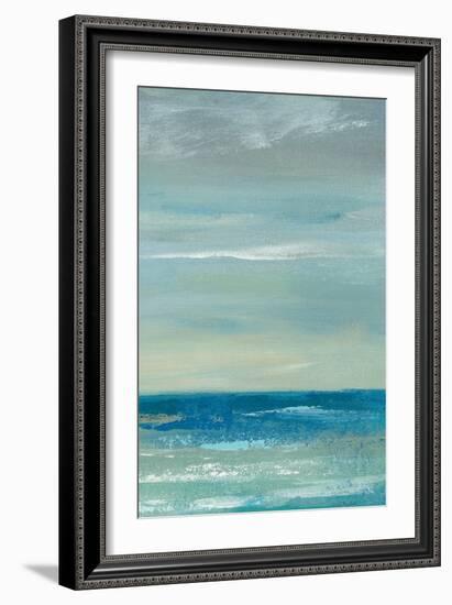 Early Morning Waves I Panel II-Silvia Vassileva-Framed Art Print