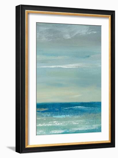 Early Morning Waves I Panel II-Silvia Vassileva-Framed Art Print