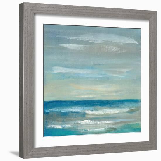 Early Morning Waves II-Silvia Vassileva-Framed Art Print