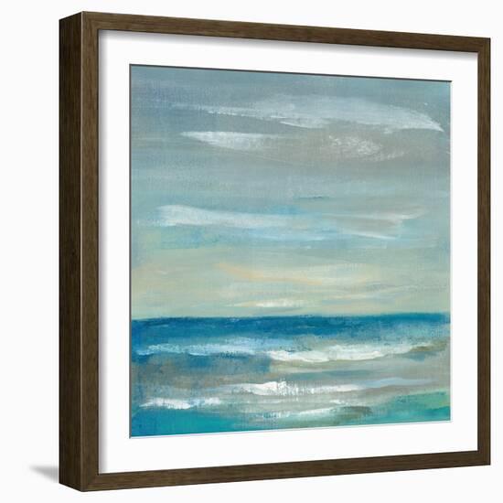 Early Morning Waves II-Silvia Vassileva-Framed Art Print