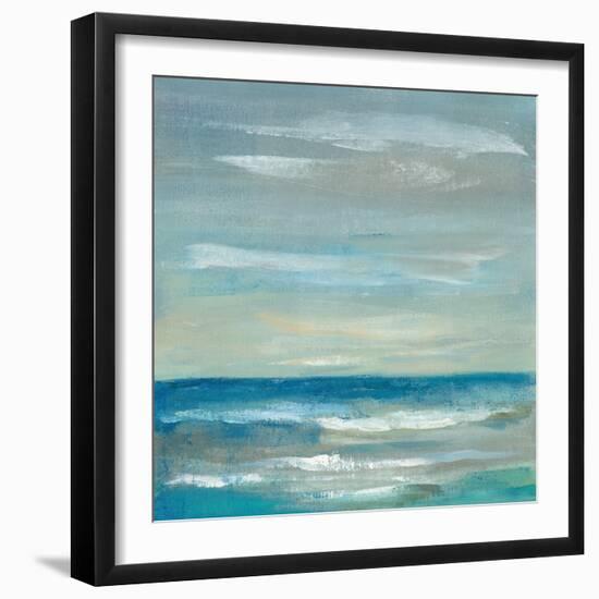 Early Morning Waves II-Silvia Vassileva-Framed Art Print