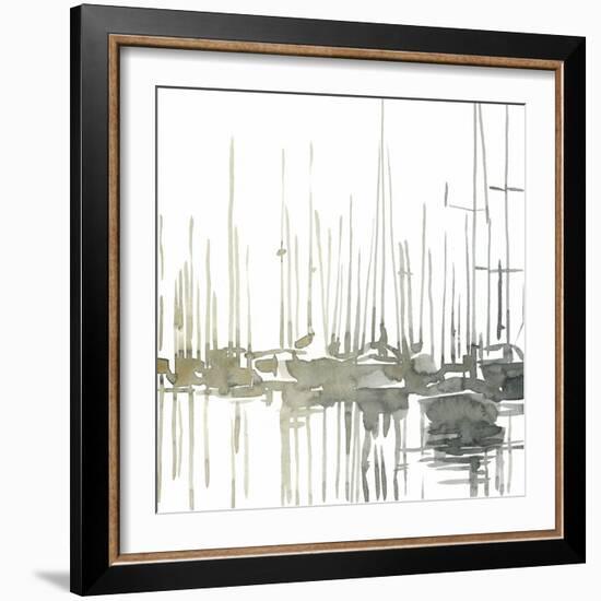 Early Morning Wharf I-Emma Caroline-Framed Art Print