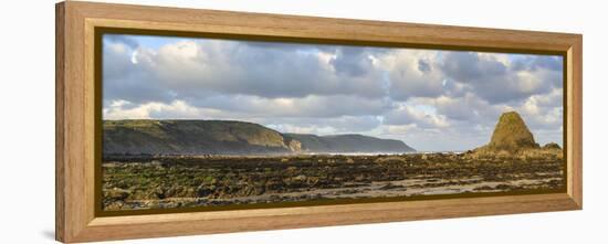 Early Morning, Widemouth Bay, Cornwall, England, United Kingdom, Europe-Chris Hepburn-Framed Premier Image Canvas