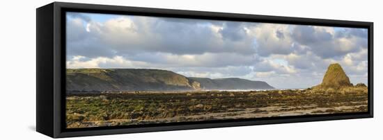 Early Morning, Widemouth Bay, Cornwall, England, United Kingdom, Europe-Chris Hepburn-Framed Premier Image Canvas