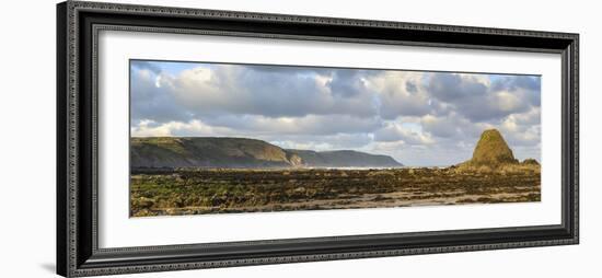 Early Morning, Widemouth Bay, Cornwall, England, United Kingdom, Europe-Chris Hepburn-Framed Photographic Print