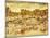 Early Panorama of Venice Dating from the 15th Century, Sansovino Library, Venice, Veneto, Italy-Adam Woolfitt-Mounted Photographic Print