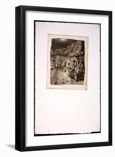EARLY PRINTS 15126 (print)-Ralph Steadman-Framed Giclee Print
