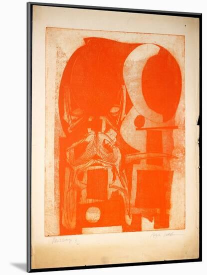 EARLY PRINTS 315273 (print)-Ralph Steadman-Mounted Giclee Print