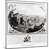 Early Settlement of Venice (Engraving) (Also See 316845)-Italian-Mounted Giclee Print