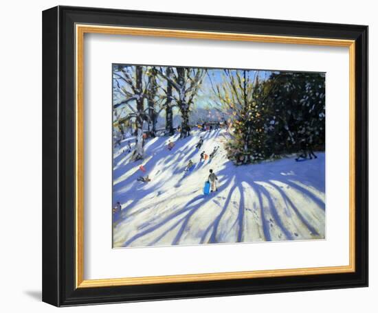 Early Snow, Darley Park-Andrew Macara-Framed Giclee Print