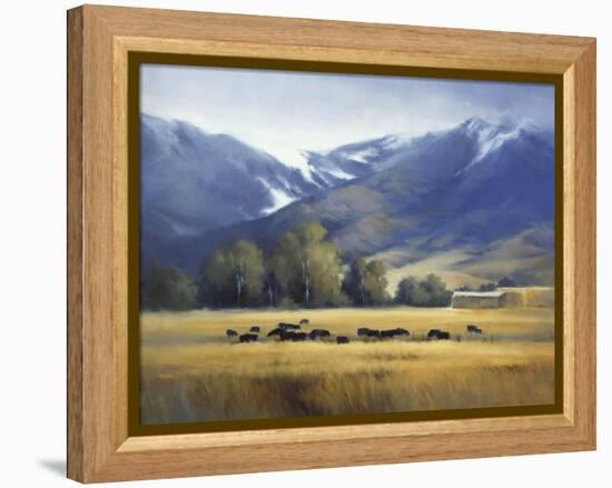 Early Snow-David Marty-Framed Premier Image Canvas