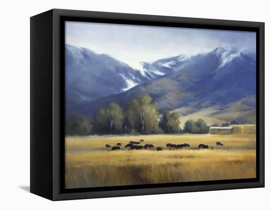 Early Snow-David Marty-Framed Premier Image Canvas