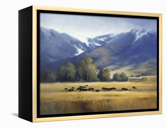 Early Snow-David Marty-Framed Premier Image Canvas