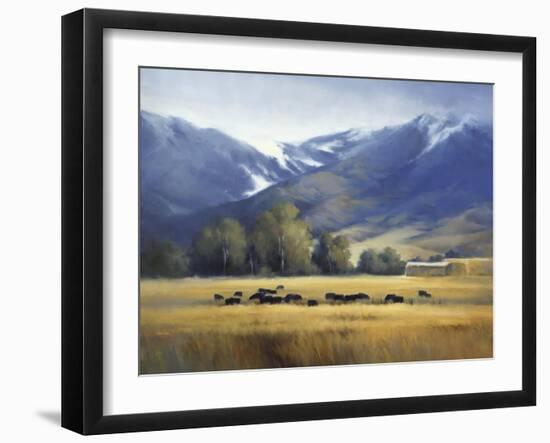 Early Snow-David Marty-Framed Giclee Print