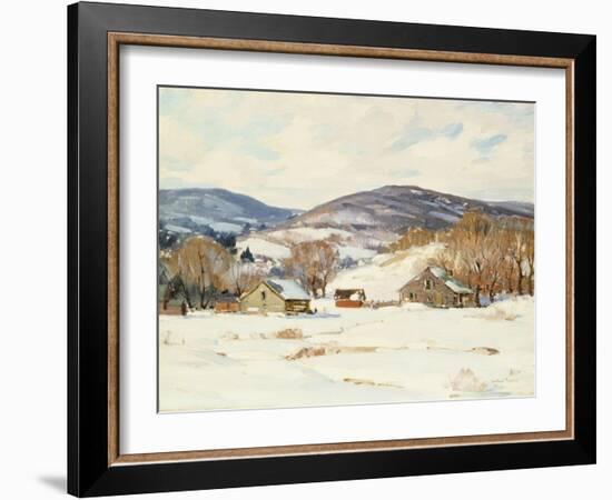 Early Snow-George Gardner Symons-Framed Giclee Print