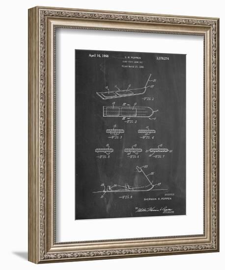 Early Snowboard Patent-null-Framed Premium Giclee Print